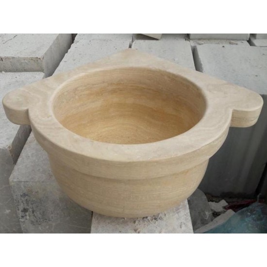 Traverten Köşe Kurnası