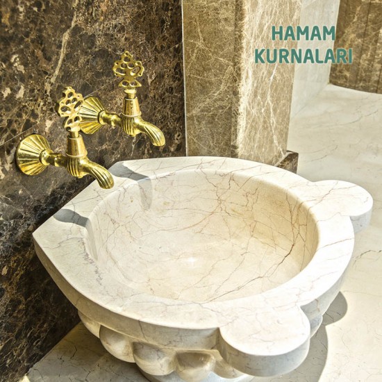 Bej Renk Ans Lavabo