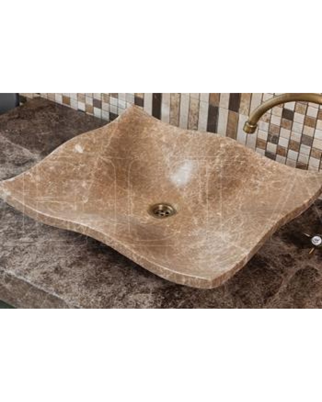 Yaprak Linğt Emperador Lavabo