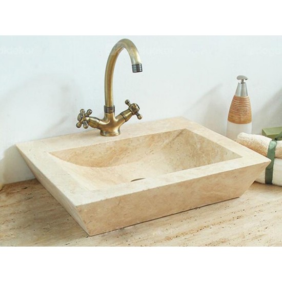 Traverten Yay Lavabo